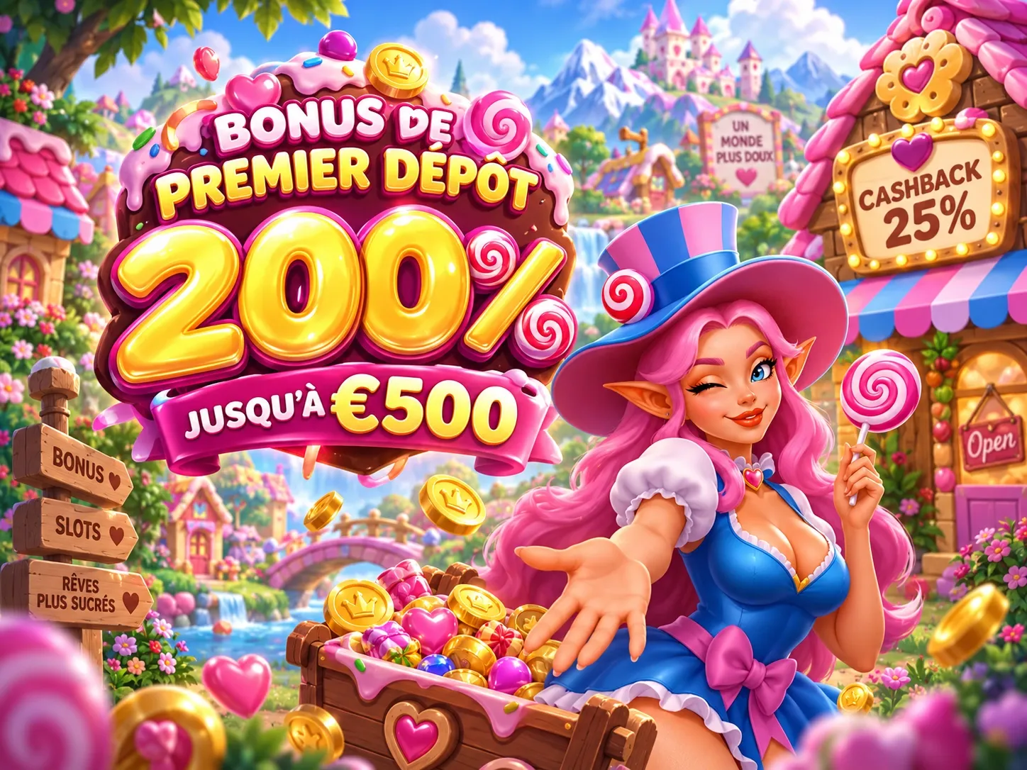 1st deposit bonus
